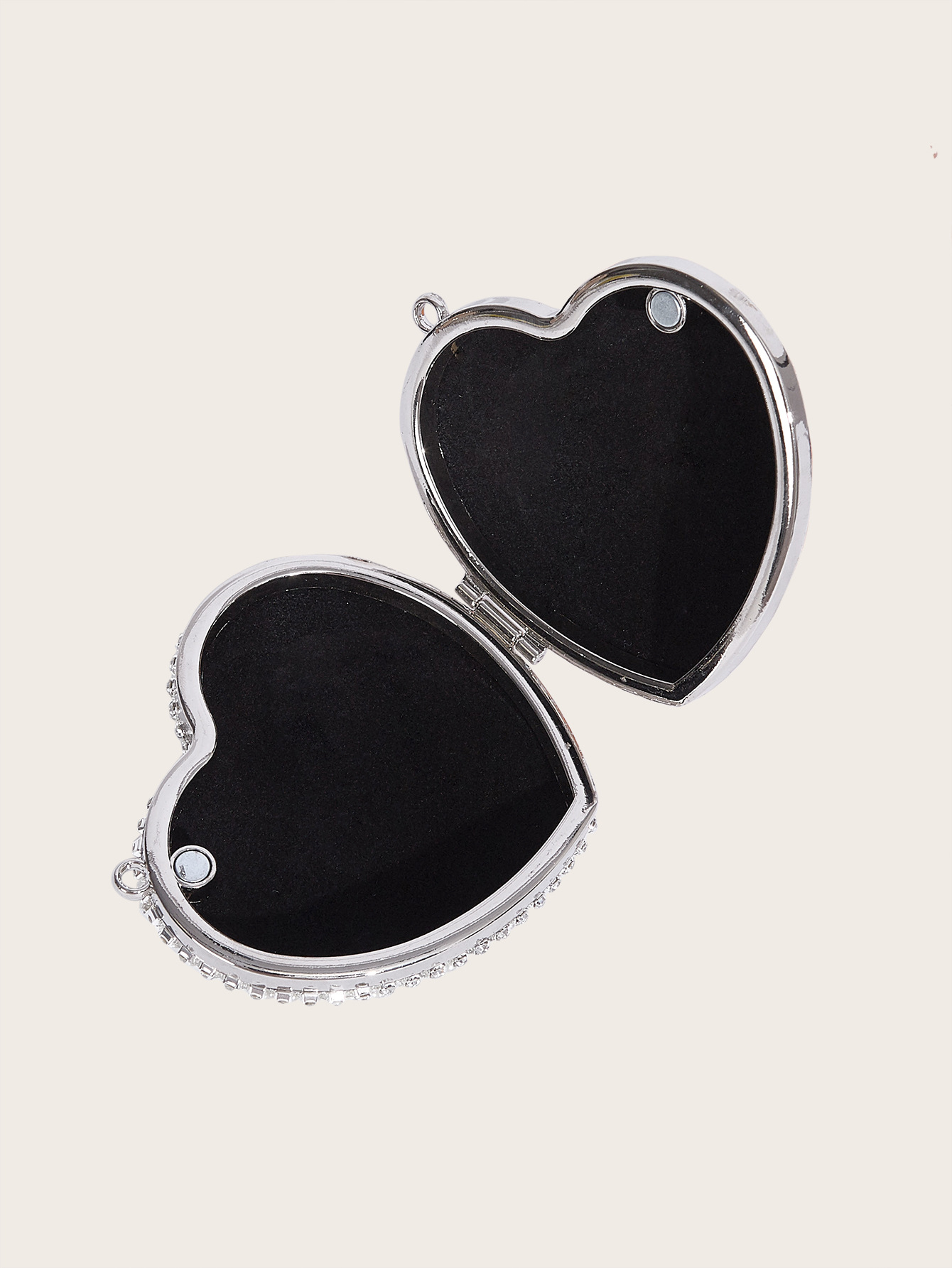 Women's Gender Inlay, Diamond Design Classic Style Style Polyester Geometric Heart-shaped Evening Bags
