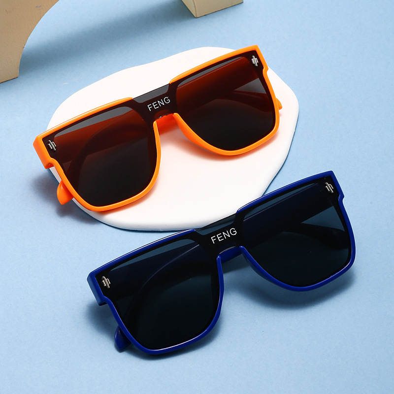 Gafas de Sol Infantiles de PC con Protección UV400 para Protección Solar y Viajes