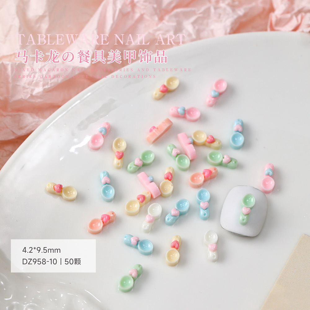 1개 [혼합-러브스푼] 5x10mm
