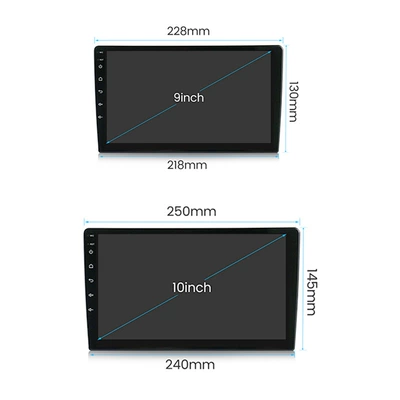 Tempered Glass Film Modified Screen | Car interior film