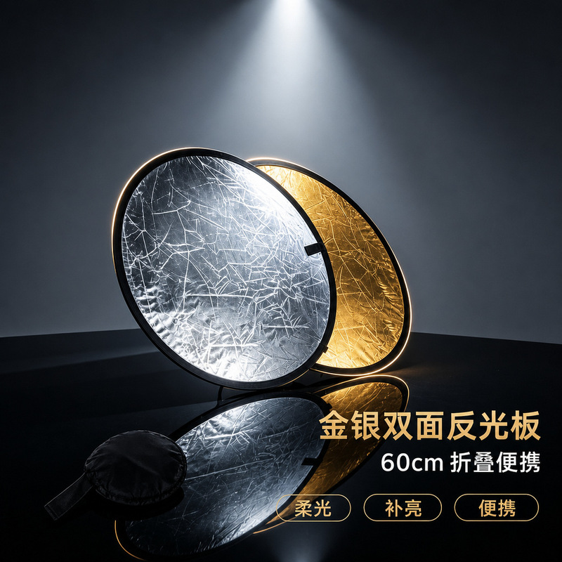 Portable foldable photography reflector, softbox, and light diffuser for portrait photography, self-portraits, and light control Portable foldable photography reflector, softbox, and light diffuser for portrait photography, self-portraits, and light control
