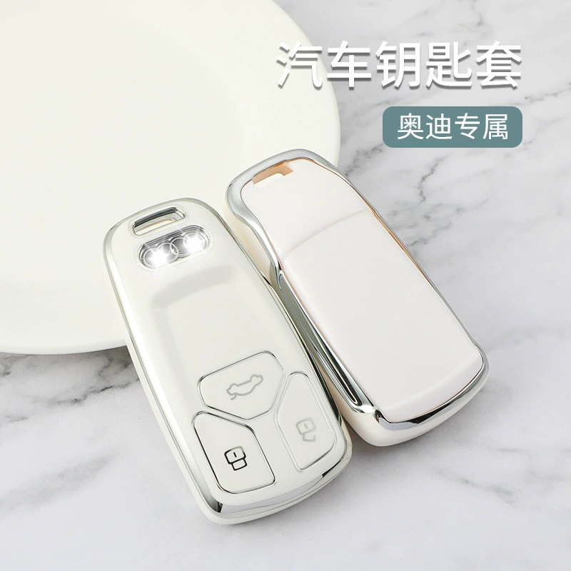 Audi key cover new a6l suitable for a4l/a3 key case q3/q2l/a5/a8l/q5l/q7/tt shell buckle