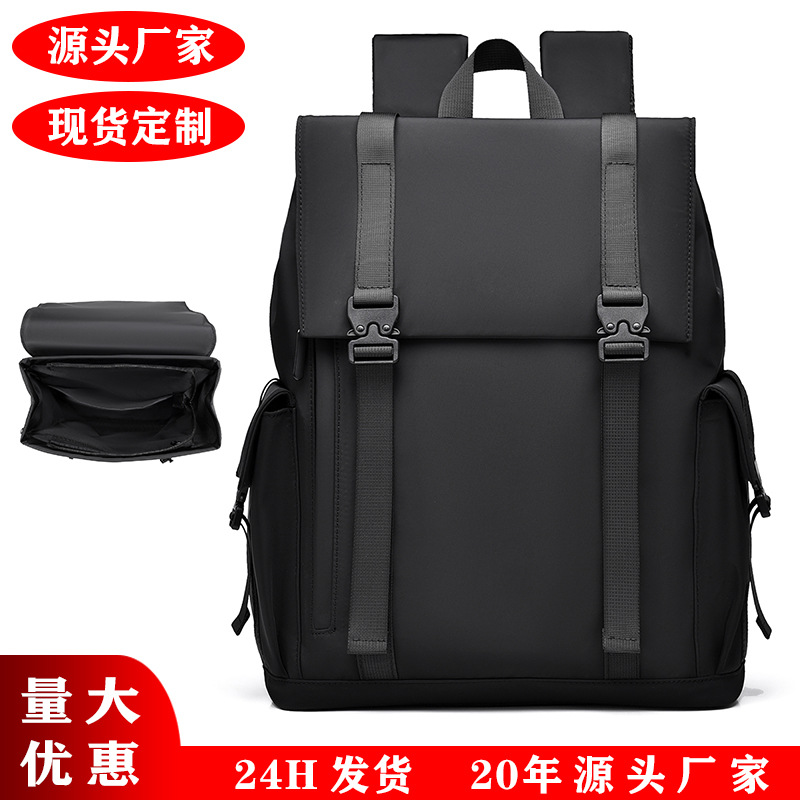 2025 nueva mochila de moda para hombres y mujeres al aire libre mochila de viaje de gran capacidad mochila de estudiantes universitarios chinos y coreanos