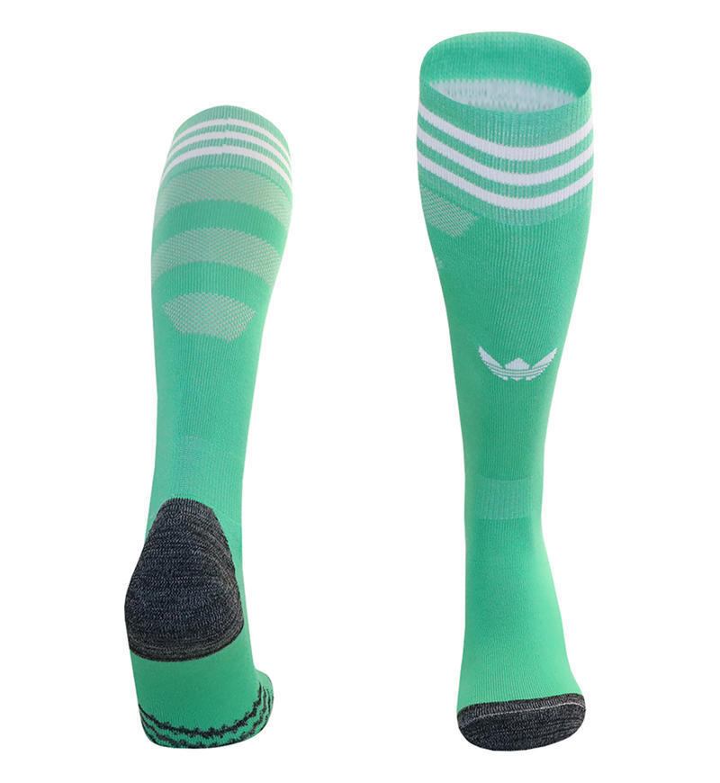 26 club tailandés Copa del Mundo calcetines de fútbol para hombres toallas profesionales sobre la rodilla antideslizante calcetines gruesas para adultos y niños