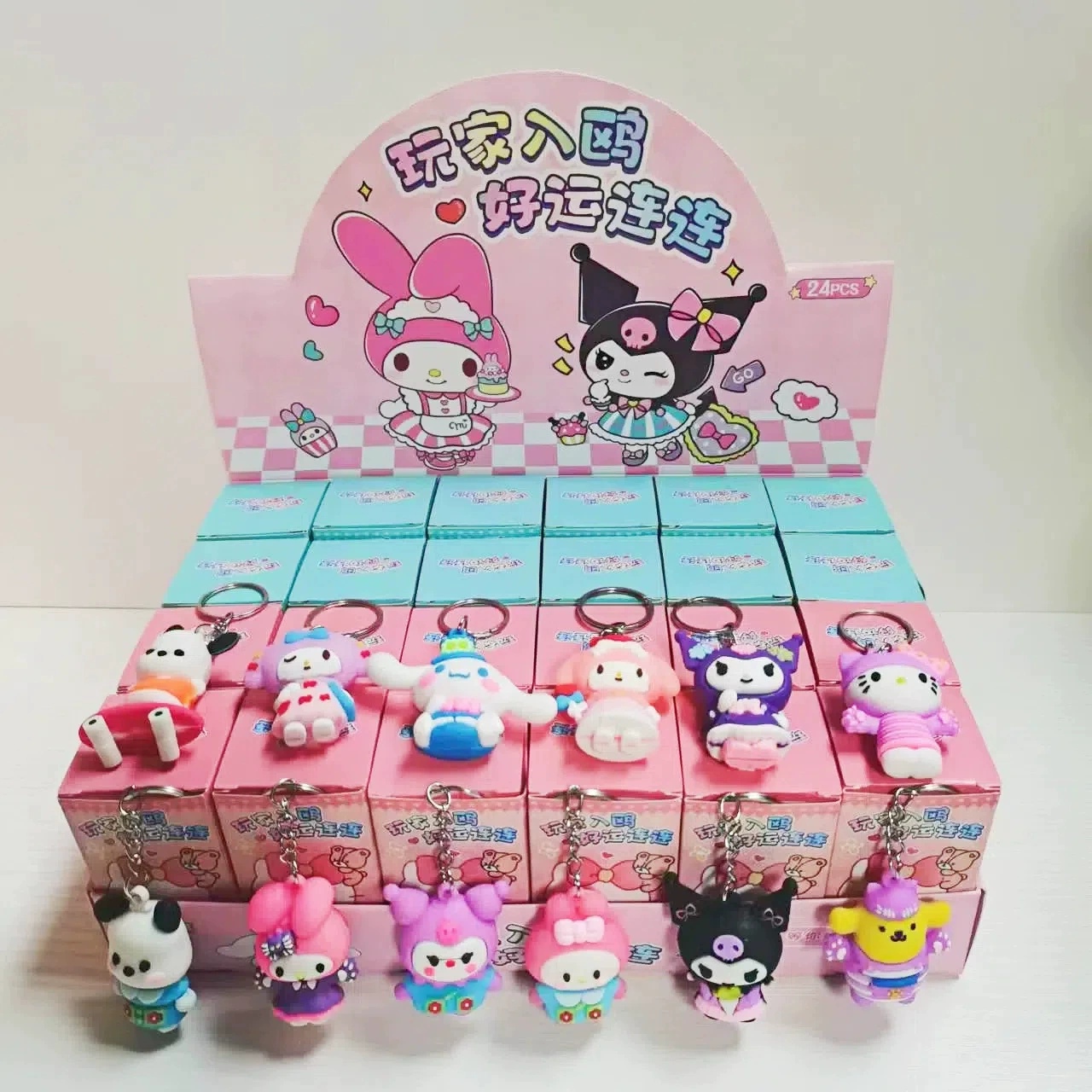Яичная вечеринка Sanrio слепая коробка для мальчиков и девочек сюрприз коробка для детей подарок на день рождения