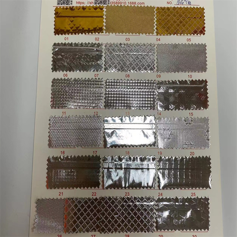 现货供应PVC铝箔保温材料 peva铝箔冰袋保温材料密封防潮