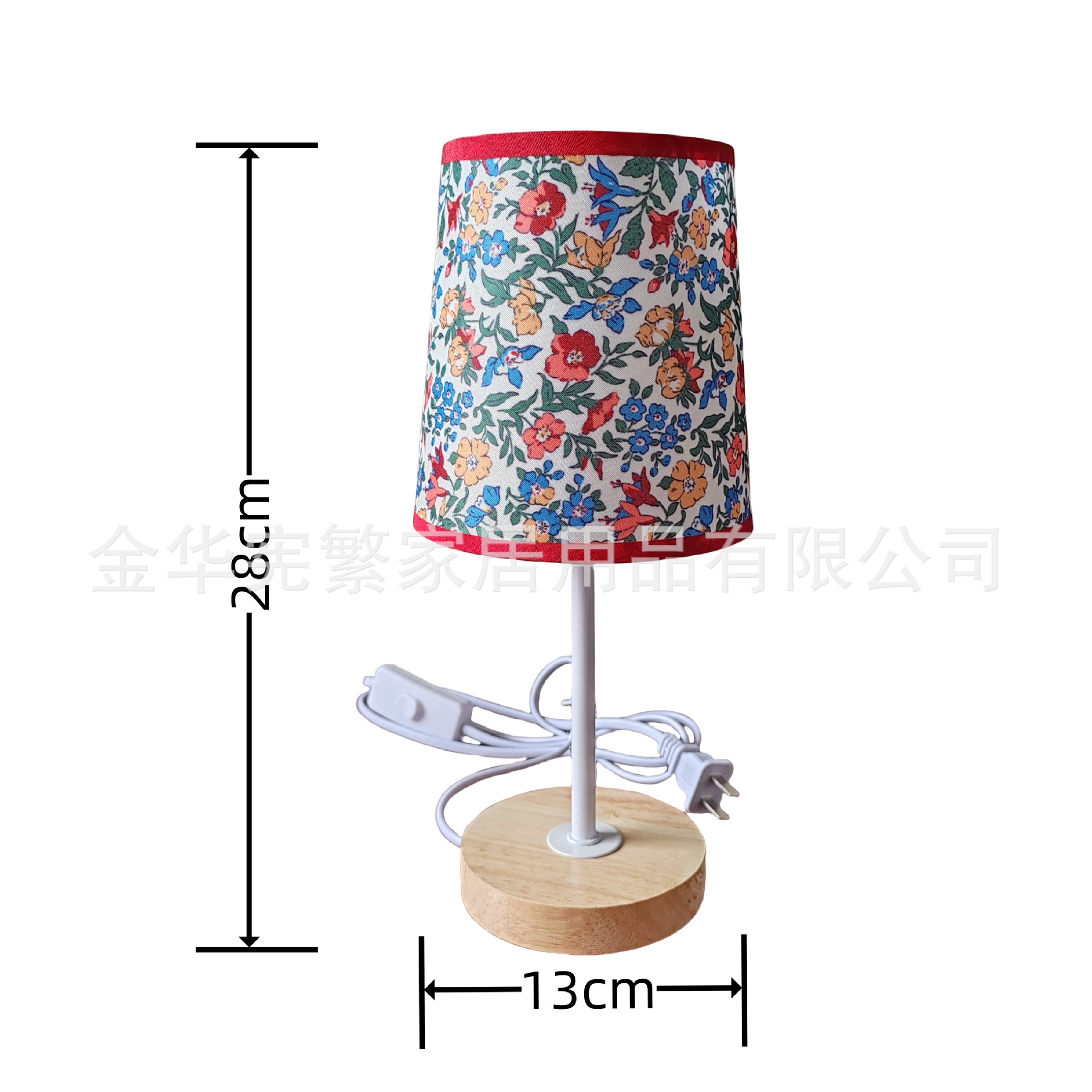 E27 lámpara de cabezal de cama dormitorio cálida romántica simple flor de estilo japonés estudio en línea inins joven lámpara de escritorio de decoración de atenuación