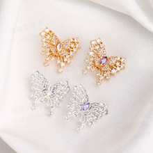 ��ɫ14k������ʯ�U�պ���ͨ�׸����ֹ�diyˮ����朴����Ʒ���