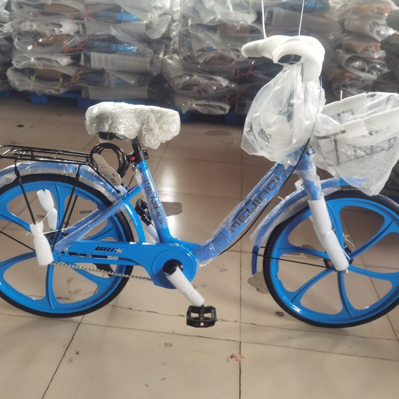 Shared Bicycle Manufacturer Little Blue Bike 24inch Solid Tire No-Inflation Type Adult Lightweight Aluminum Alloy Bicycles in Various Colors Shared Bicycle Manufacturer Little Blue Bike 24inch Solid Tire No-Inflation Type Adult Lightweight Aluminum Alloy Bicycles in Various Colors