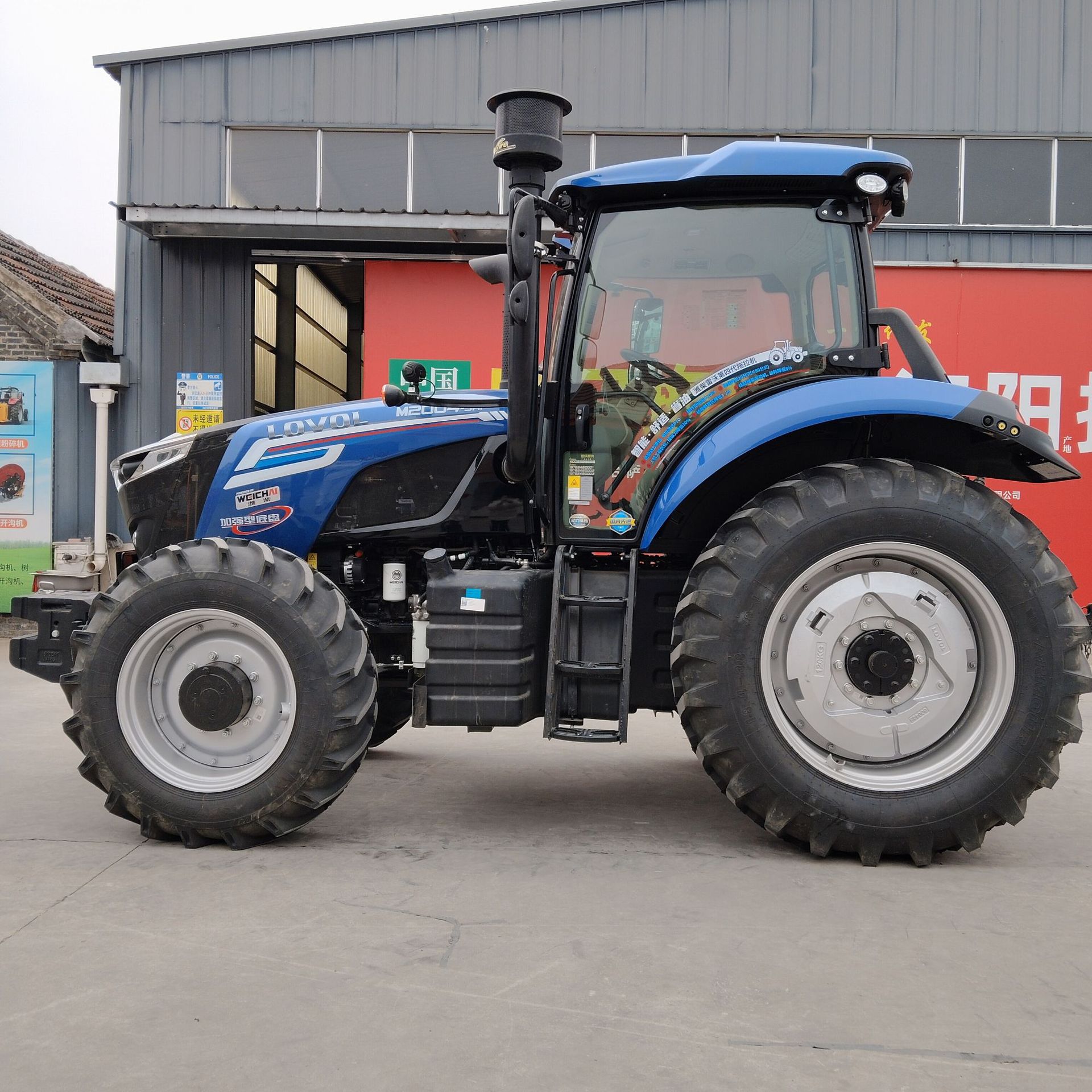 Nuevo tractor Leivo 2004 - 5RP tractor de cuatro ruedas con motor de seis cilindros Weichai WP7H de gran potencia