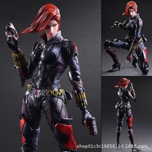 Play Arts 改 PA改 复仇者联盟2 黑寡妇 超可动 公仔手办模型摆件