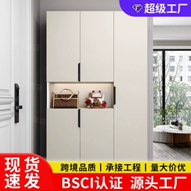 鞋柜;实木床;布艺沙发