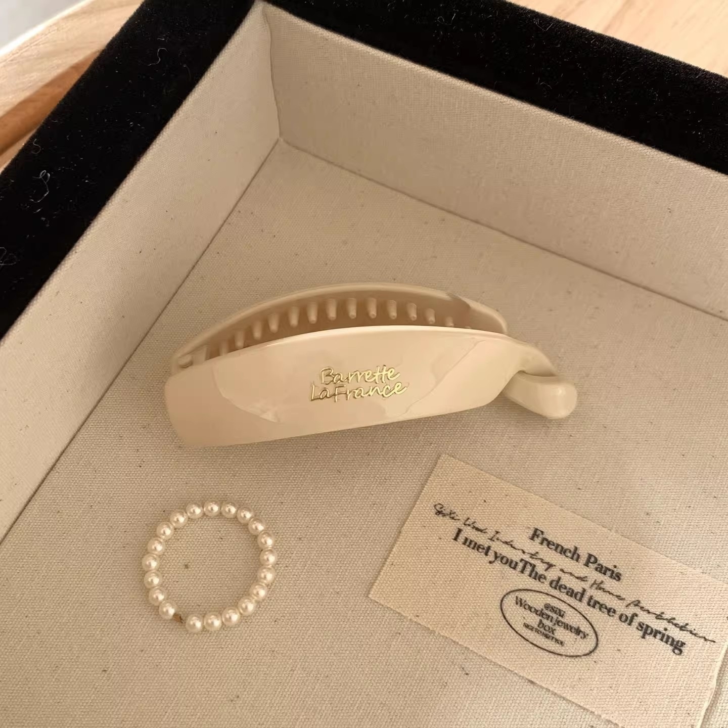 1# beige small size about 7.5cm