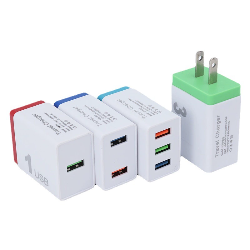 5V 2.1A многоразъемная зарядная головка, более подходящая для Apple Xiaomi Android, USB быстрая зарядка, PD питатель