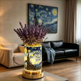 ��ҹThe Starry Nightҹ����ƿ��������ɫ�o�O�{��Շ����b�̨��