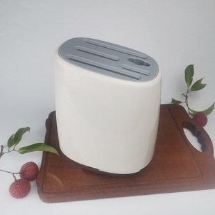Wholesale Scandinavian Casual Fashion Kitchen Drain Knife Holder with 5 Holes Storage Kitchen Knife Scissors Knife Holder