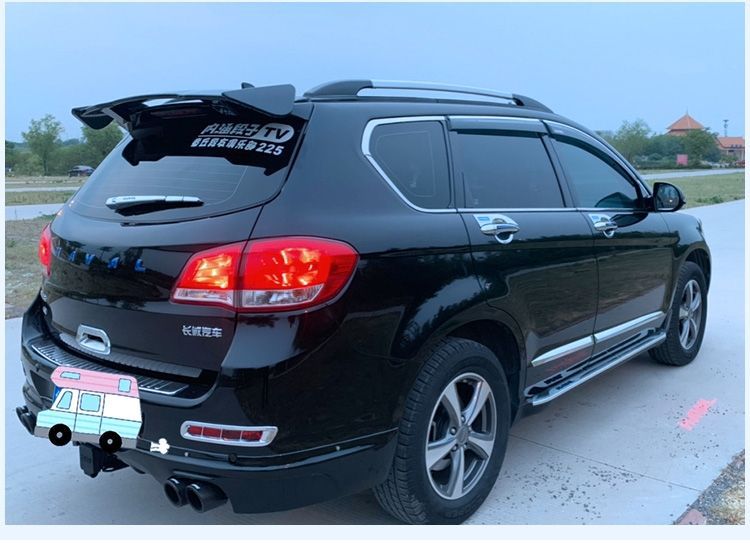 Suitable for Hatchback Universal Rear Wing Spoiler Fixed Wind Wing Special Rear Wing Suv Mpv Paint Special Fixed Wind Wing