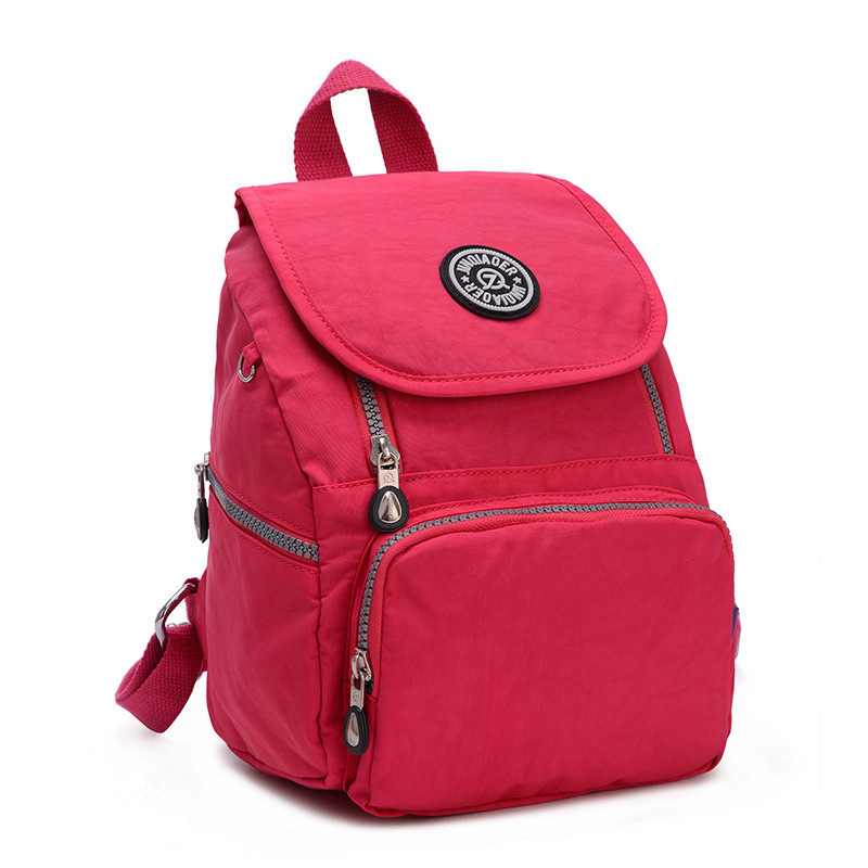 2026 New Korean Style Backpack for Women, Jin Qiaoer Water-Repellent Nylon Bag, Casual Bag, Summer Backpack, School Bag 2026 New Korean Style Backpack for Women, Jin Qiaoer Water-Repellent Nylon Bag, Casual Bag, Summer Backpack, School Bag