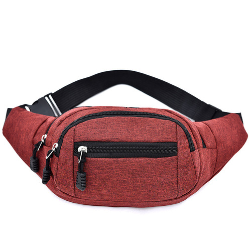 Men's Waist Bag, Sports & Leisure Crossbody Bag, Unisex Single Shoulder & Chest Bag, Lightweight Crossbody Backpack for Men & Women