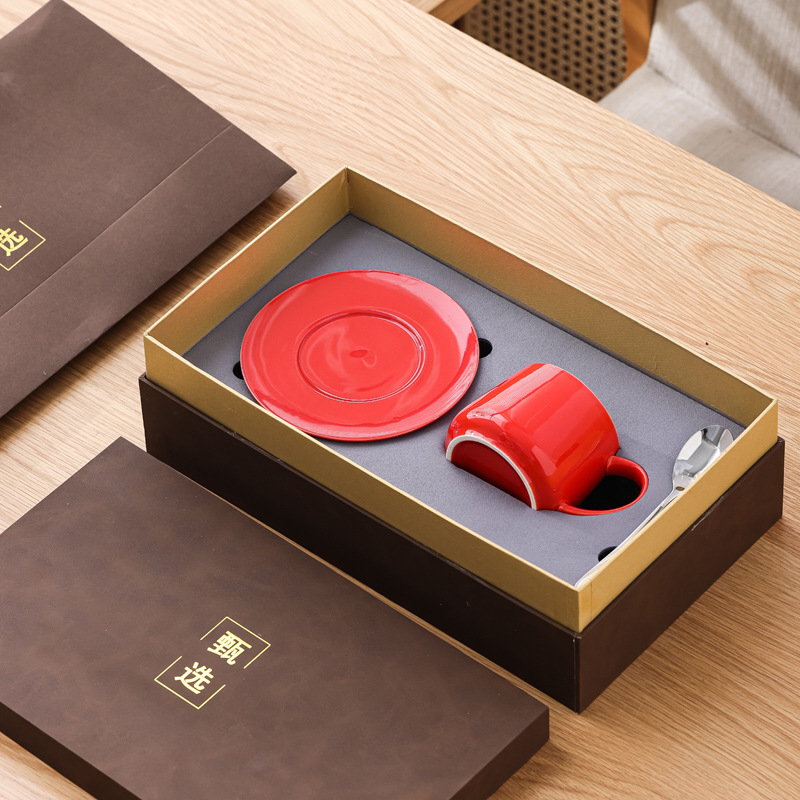 Tazas de cerámica originales tazas de café creativas tazas de agua con tazas de nuez grabadas logotipo