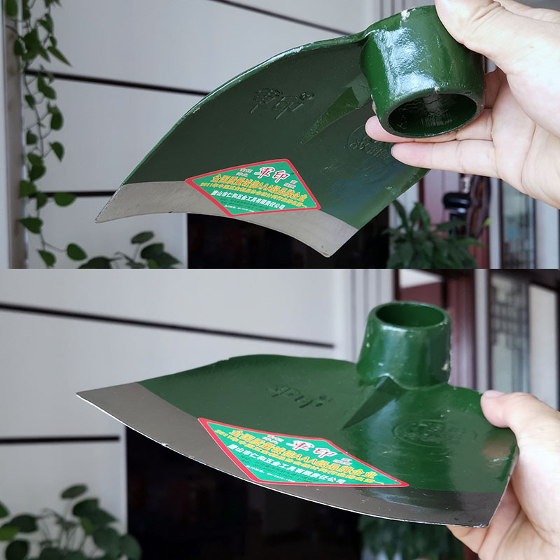 Military-Grade Full Steel Thickened Farming Wide Trowel H318 for Digging Bamboo, Planting Vegetables, Digging Soil, Opening Land, Cultivating, Felling Mountains, Tilling Soil Farm Tool