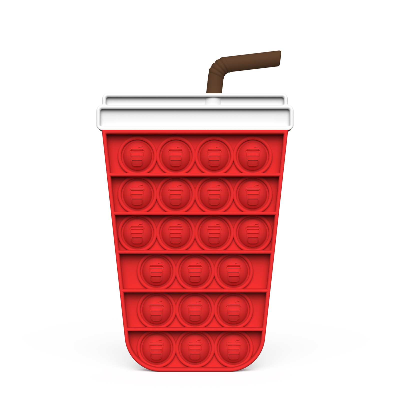 게임 보드 (콜라 컵): 레드