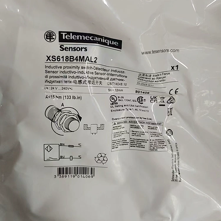 XS618B4MAL2/XS618B1NAL2/XS618B1MBL2/XS618B1PAM12 переключатель приближения Оригинал