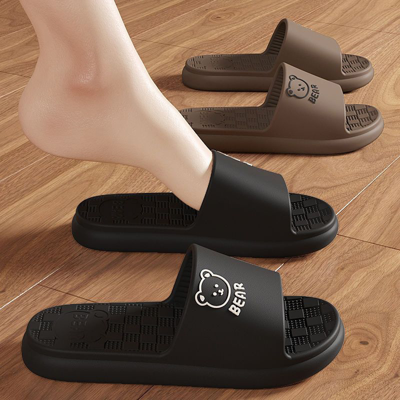 Slippers women wholesale new indoor home bathroom bath non-slip outer wear non-smelly feet couples summer sandals men