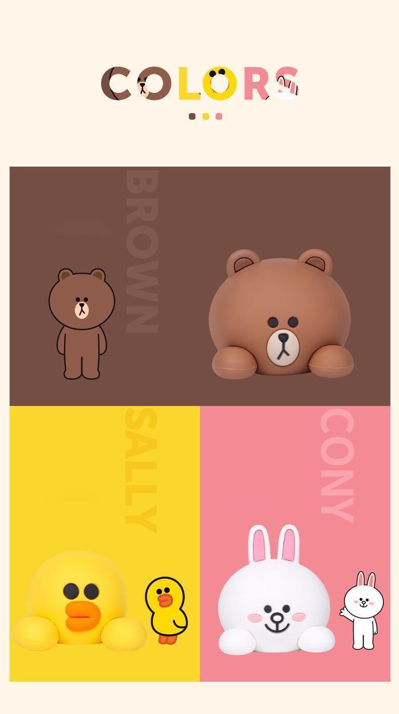 Car-Mounted Lf Brown Bear Small Ornaments, High-End Luxury Car Interior Cartoon Decoration, Car Accessories