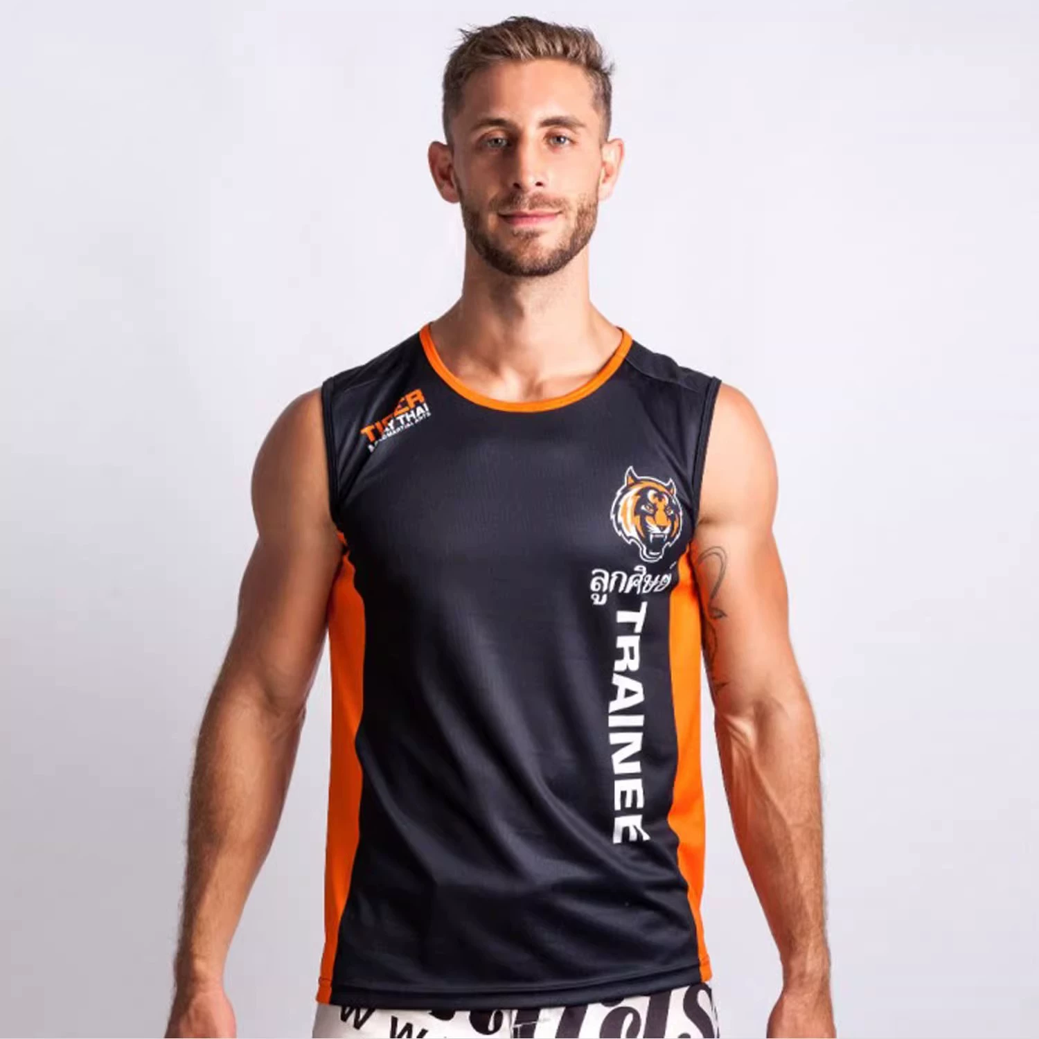 UFC Tiger Team Sports Быстросохнущий дышащий жилет для тренировок по ММА без рукавов для муай-тай Санда