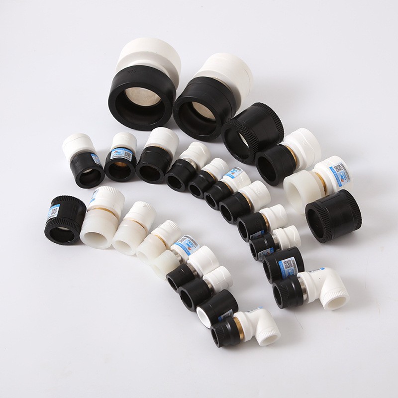 Nuevo material PE a la Junta de conversión de núcleo de acero núcleo de cobre PPR