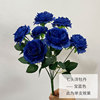 Seven -seven -headed peony put the bouquet of fake flowers, flower insertion, wedding hotel props, styling decorative simulation flower wholesale