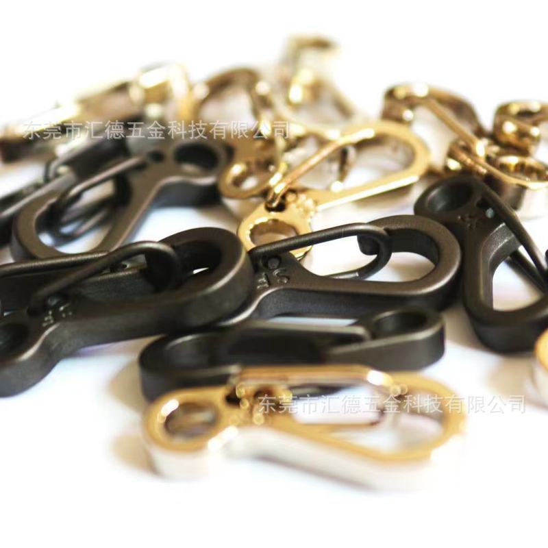 メーカー卸売ミニバックルペンダントペンダント弾性犬バックルキーホルダー卸売 EDC ロブスターバックル金属アクセサリーバックル|undefined