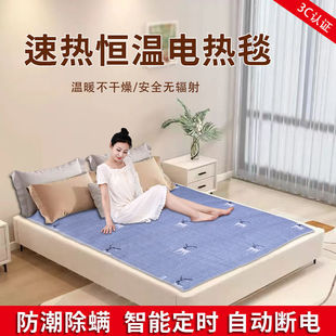 Electric blanket double double control 80 × 200 household waterproof anti-leakage single student non-radiation constant temperature electric mattress