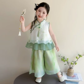 童民族服装;儿童表演服;童汉服