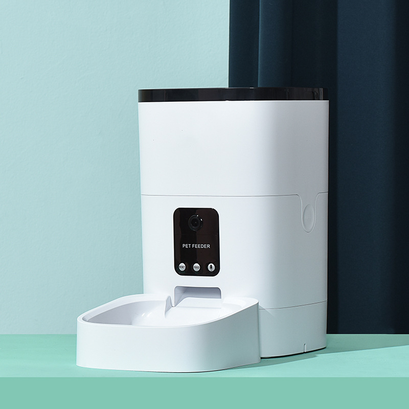 嘟都智能宠物自动喂食器猫咪狗粮猫粮定时定量泰迪投食机器4L容量