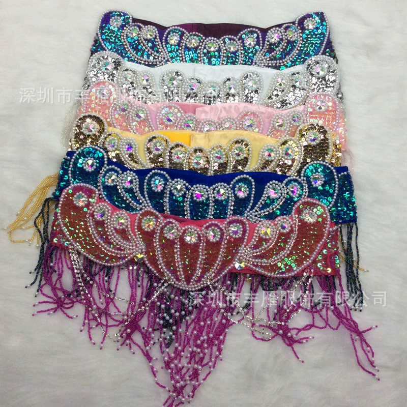 Nail sequins, bra, waist belt, set, suit, wholesale