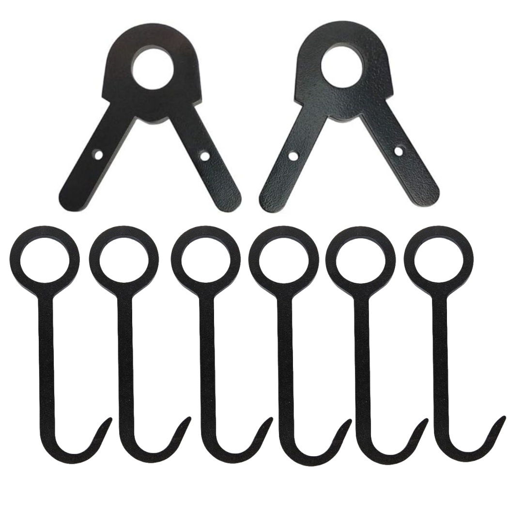 AR500 브래킷 8PCS 세트