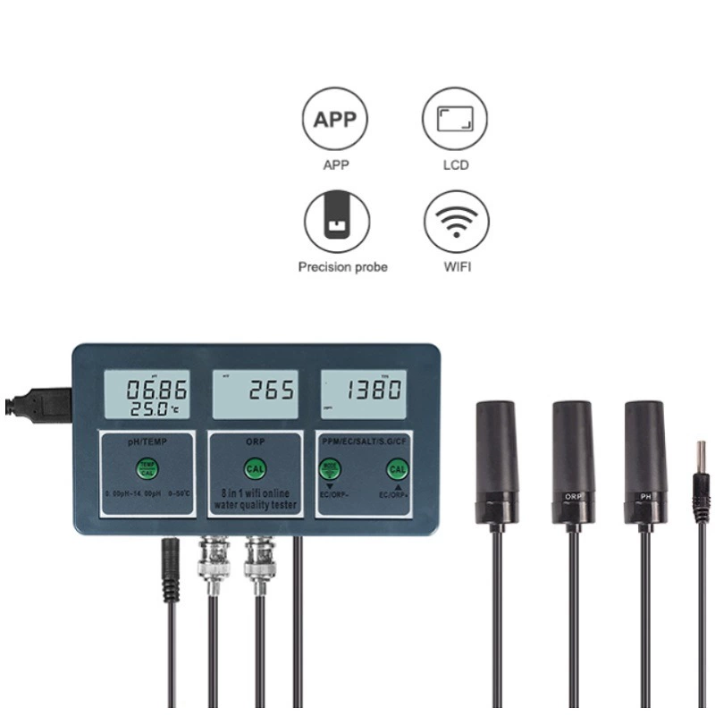 8 в одном онлайн-монитор качества воды в бассейне