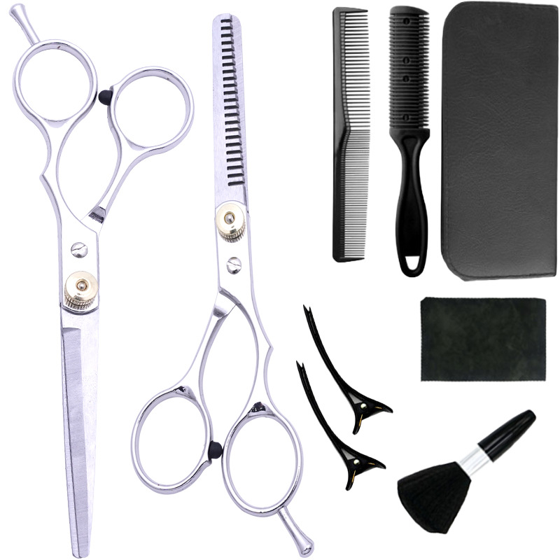 Tijeras de peluquero directo de fábrica tijeras de peluquero profesional estilista tijeras de peluquero tijeras de adelgazamiento tijeras de dientes tijeras de peluquero para el hogar