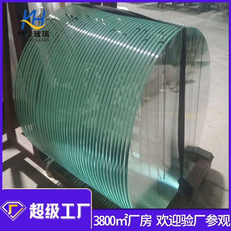 8mm 圆形钢化玻璃餐桌 咖啡桌面玻璃出口品质 专注出口外贸