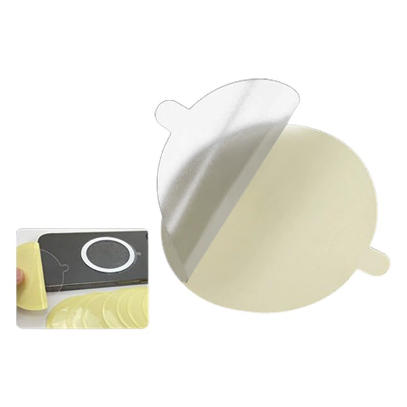 Магнитный лист прозрачная ПВХ защитная пленка Автомобильный кронштейн магнитное кольцо позиционирующая карта аксессуары для мобильных телефонов задняя наклейка Пылезащитная диафрагма