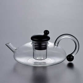 鼠尾咖啡壶咖啡杯家用水杯耐热玻璃煮茶泡茶壶过滤泡茶器精品套装