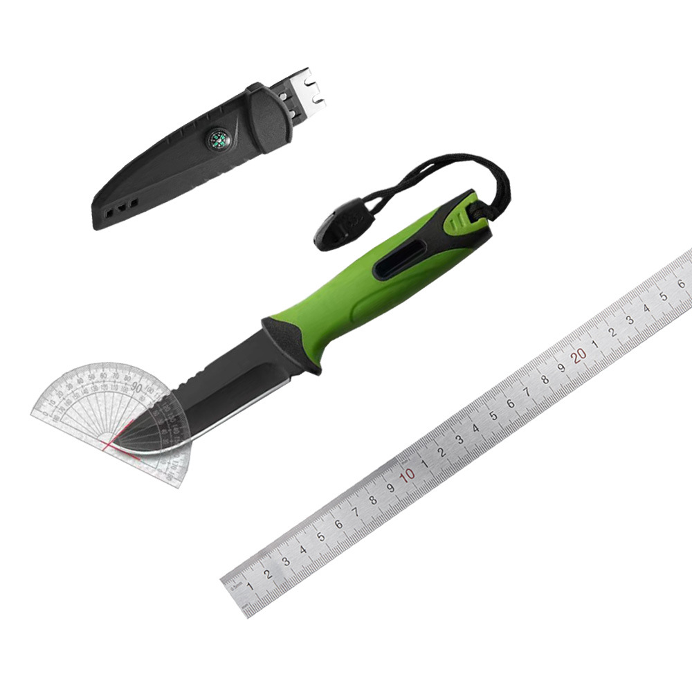 小号不锈钢户外刀露营烧烤多功能垂钓便携防身小刀水果刀批发