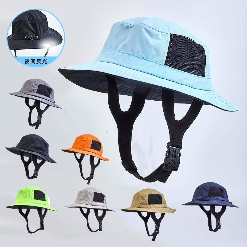 Factory PF surfing women's 50 nylon sunscreen fisherman's hat…