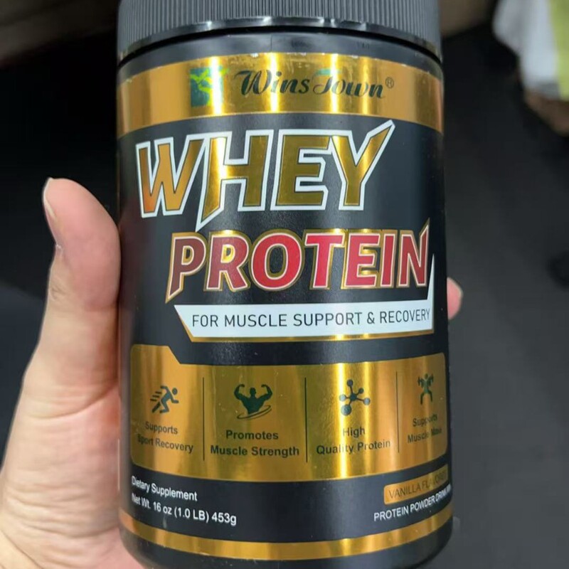 Foreign Trade Export Whey Protein Powder 450G/Can Whey Protein Powder for Fitness Enthusiasts