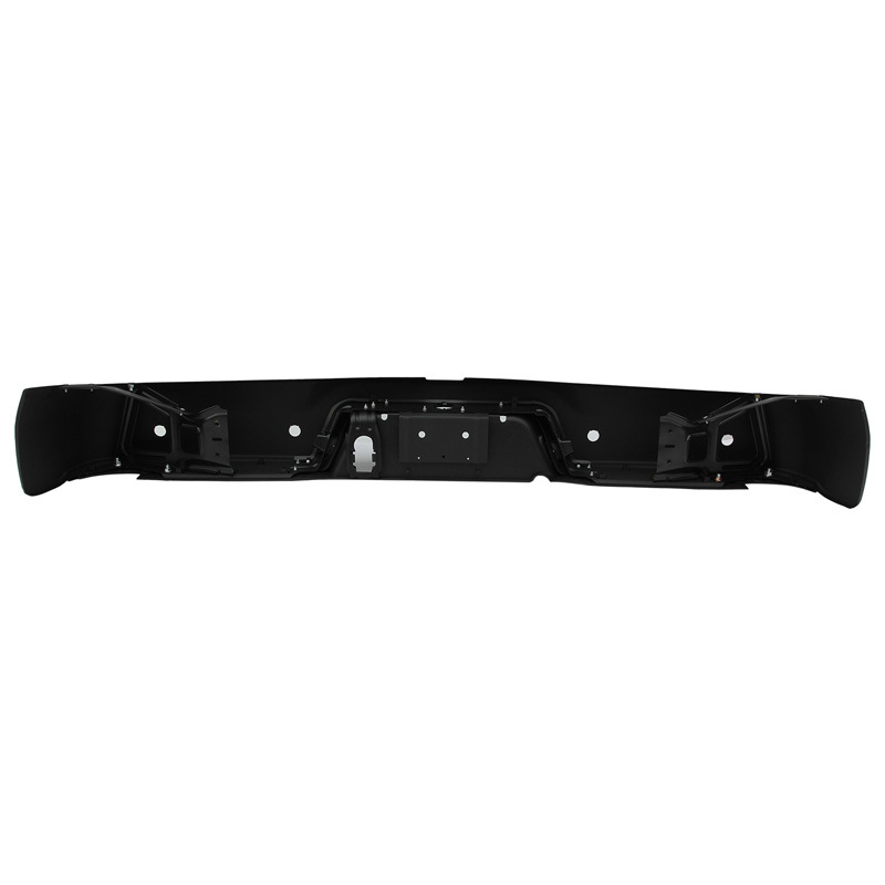 Adecuado para el parachoques trasero de Dodge Ram1500 2009-2018, modelo original Ram en color negro con orificio para radar.