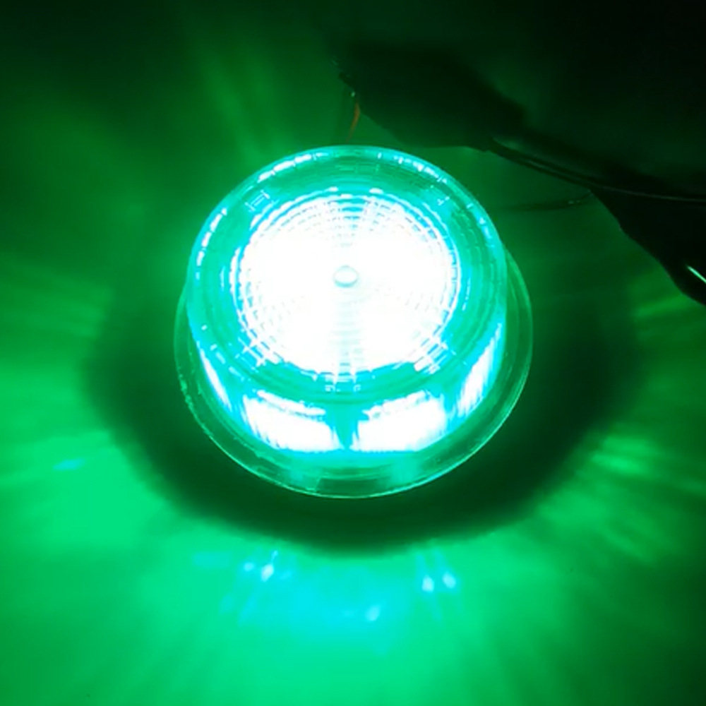 Intermitente camión luz lateral coche LED redondo camión ligero LED luz redonda coche intermitente luz redonda