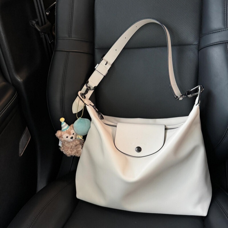 Longxiang Hobo New Armpit Bag Shoulder Bag Satchel Large Capacity Tote Bag Casual Fashion Commuter Women's Bag Crossbody