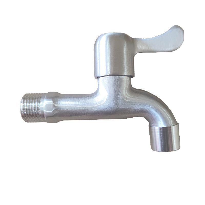 Grifos de acero inoxidable 304 lavadora Grifos especiales de piscina de trapeador alargado Grifos domésticos 4 puntos Grifos de hervir rápidamente